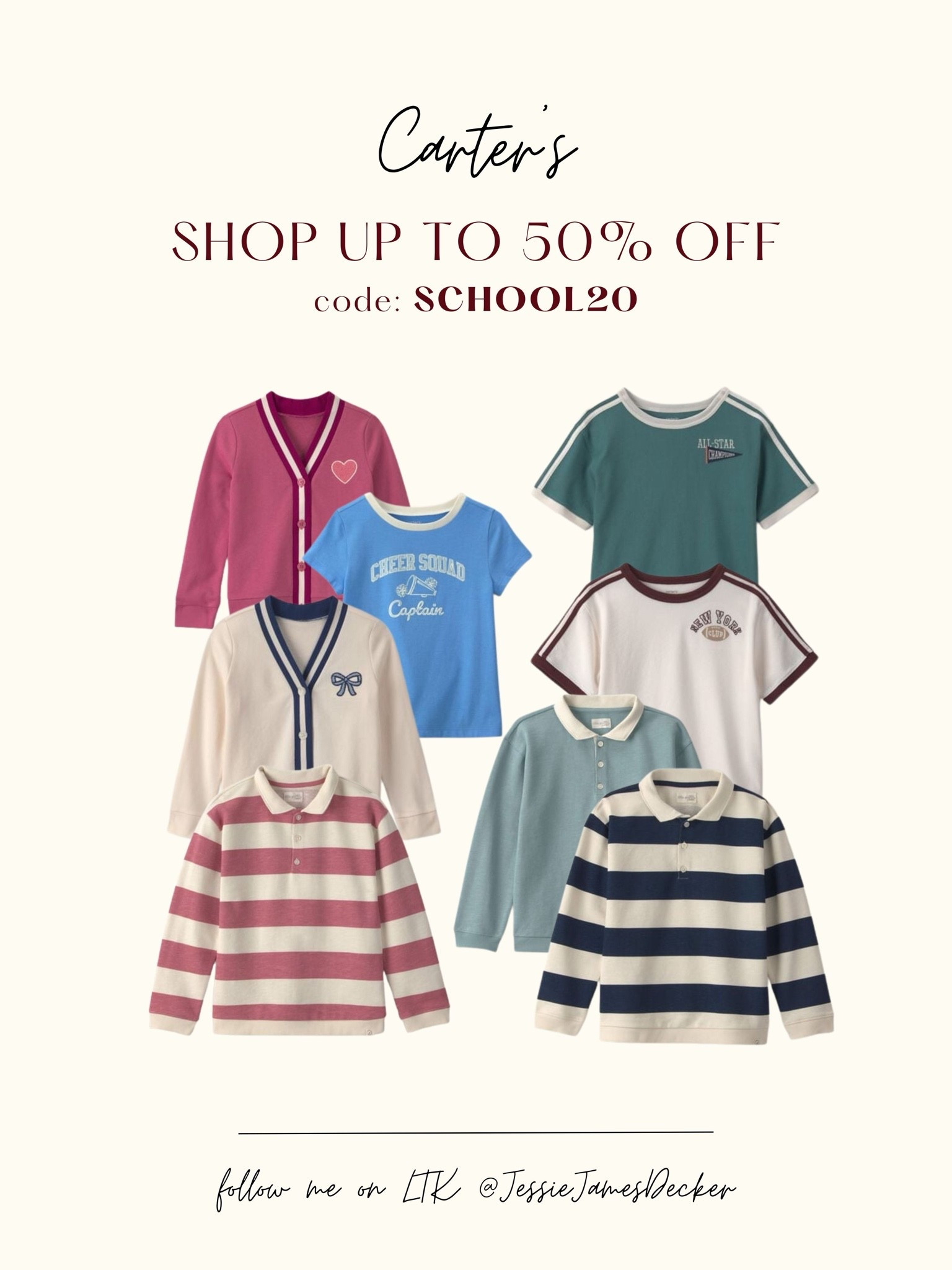 Prep for Back-to-School: Shop up to 50% off + Extra 20% off with code SCHOOL20

#LTKootd #LTKSaleAlert #LTKKids