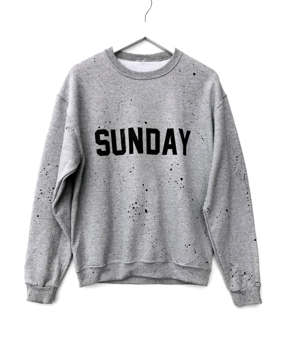 Crew Sweatshirt / Grey SUNDAY | MYRRHE