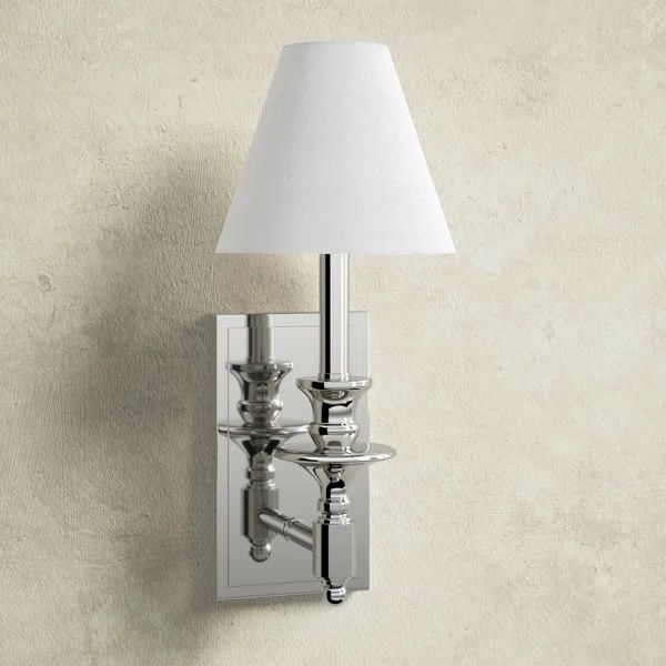 Alarins Single Light Dimmable Armed Sconce | Wayfair North America