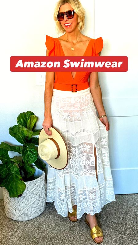 Amazon, swimsuits and coverups

I’m wearing a size medium in all swimsuits & I’m 5’10” for height reference 

#LTKFind #LTKSeasonal #LTKunder50