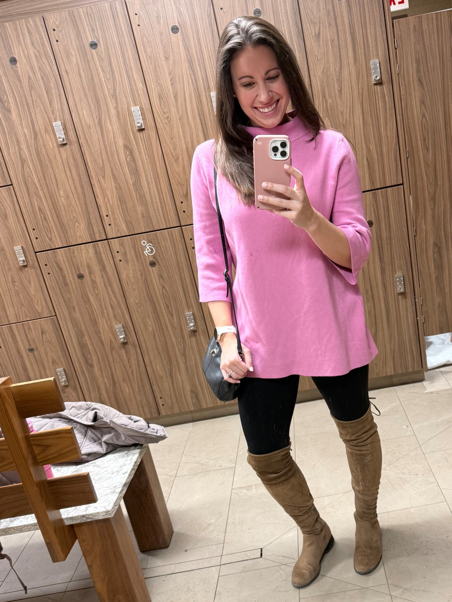 Spring/winter birthday fit for the day! I love these structured tunic sweaters from Mint Julep! I own them in about three colors and will be buying more next season! They look great with jeans or leggings and boots of all heights 

#LTKootd #LTKgrwm #LTKdayinmylife