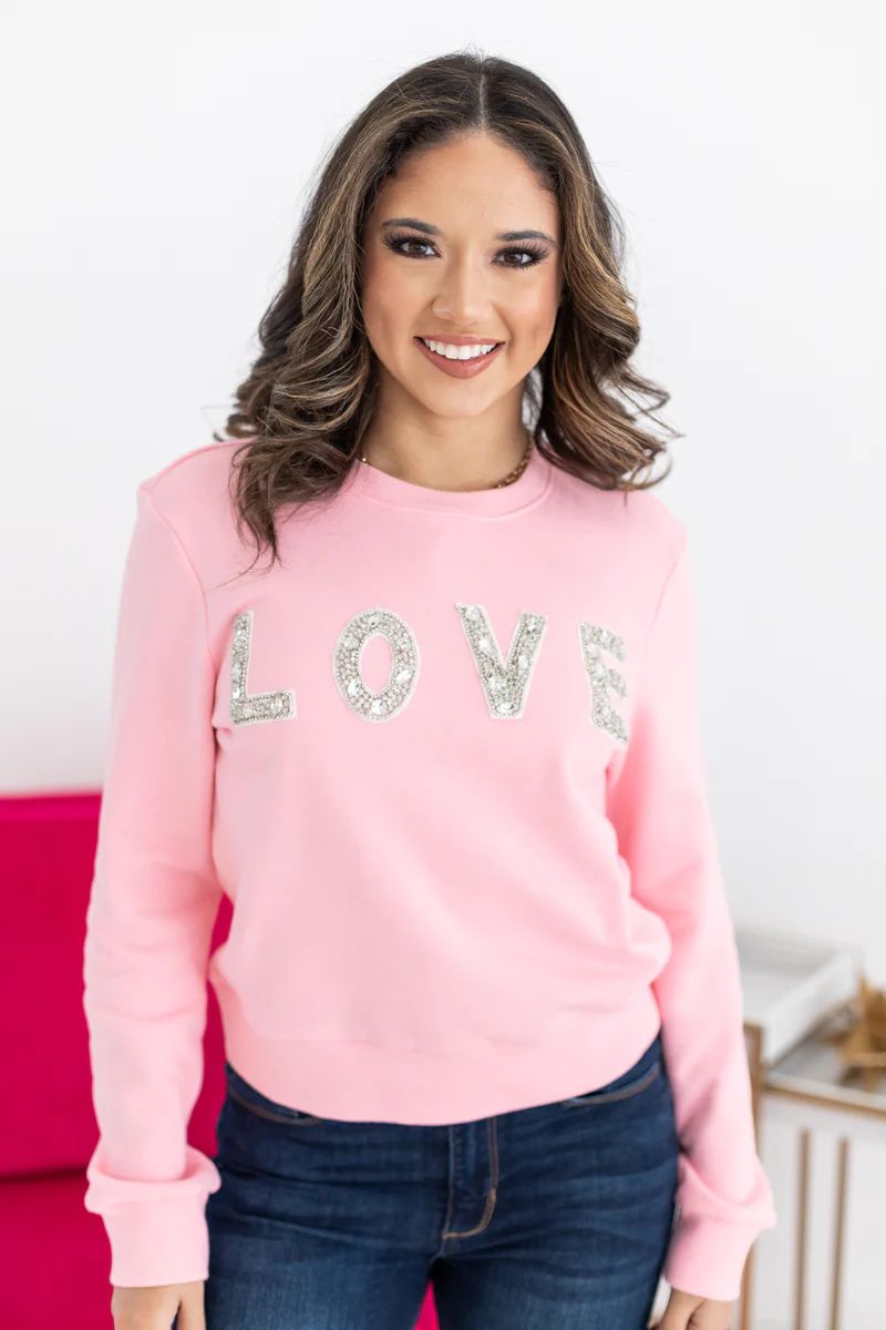 Harper "LOVE" Sweatshirt | Avara