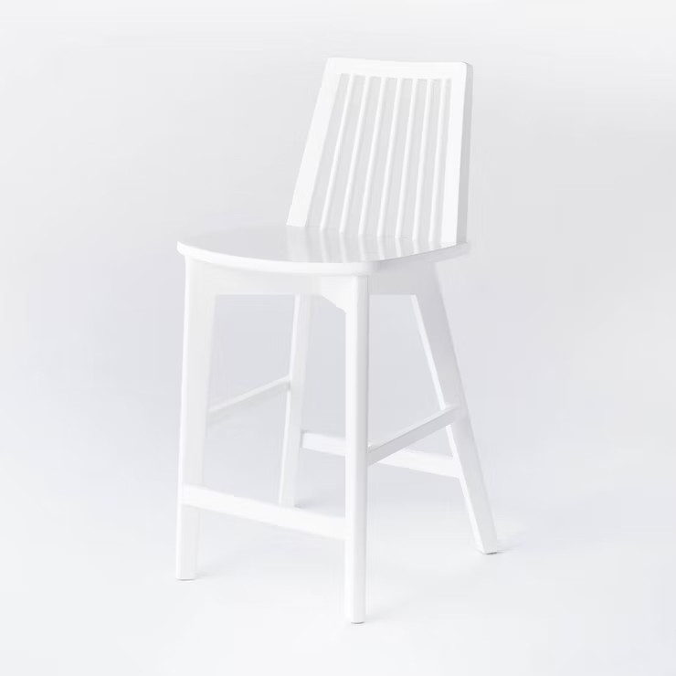 Linden Modified Windsor Wood Counter Height Barstool - Threshold™ designed with Studio McGee | Target