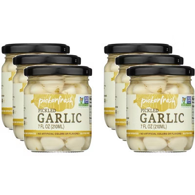 Pickerfresh Pickled Garlic - Case of 6 - 7 fl oz | Target