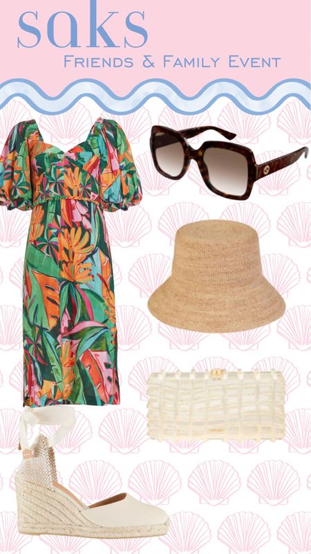 Spring dress on sale - farm rio - saks sale 

#LTKtravel #LTKsalealert #LTKSeasonal