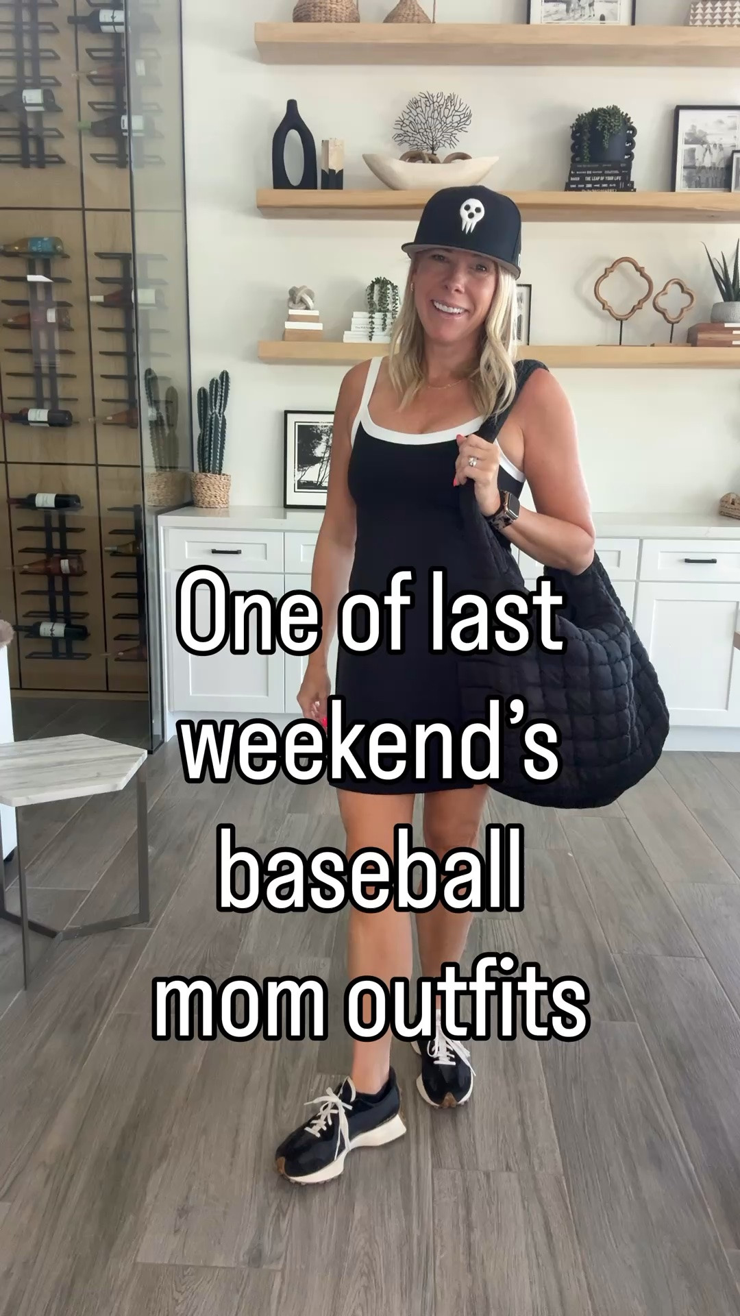 Black lululemon dress runs small. I sized up from a 6 to an 8. Sneakers tts

#LTKootd #LTKmomlife #LTKActive