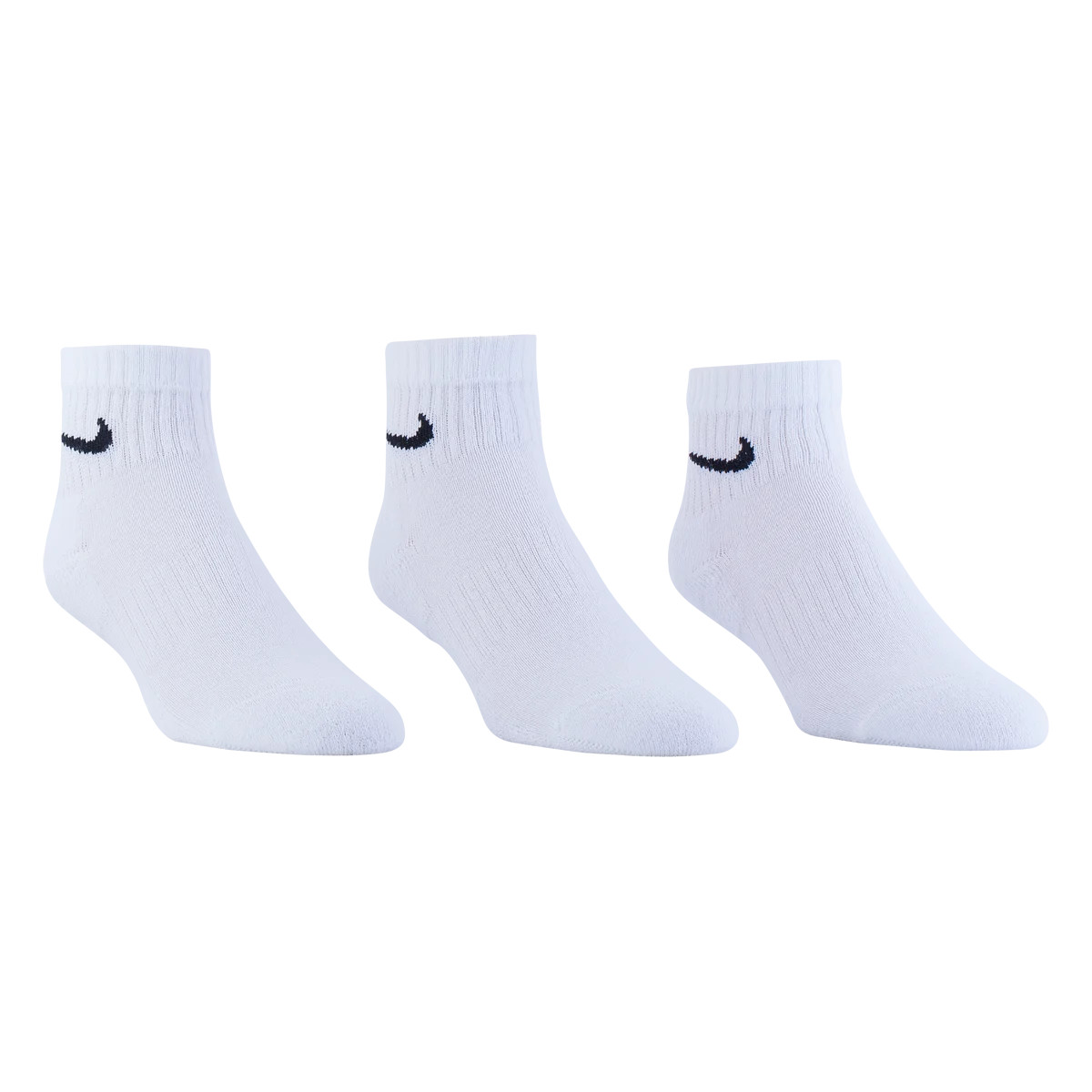 Nike Cushion Ankle Sock - 6 Pack-white-m | SOCCER.com
