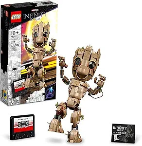 Lego Marvel I am Groot 76217 Building Toy Set - Action Figure from The Guardians of The Galaxy Mo... | Amazon (US)