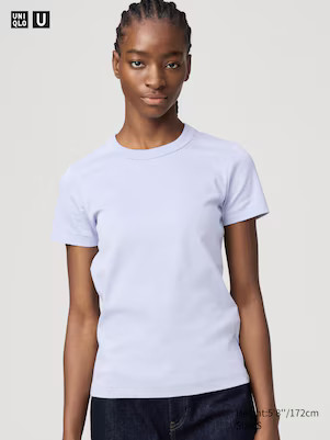 WOMEN'S UNIQLO U 100% COTTON CREW NECK T-SHIRT | UNIQLO AU | Uniqlo Australia