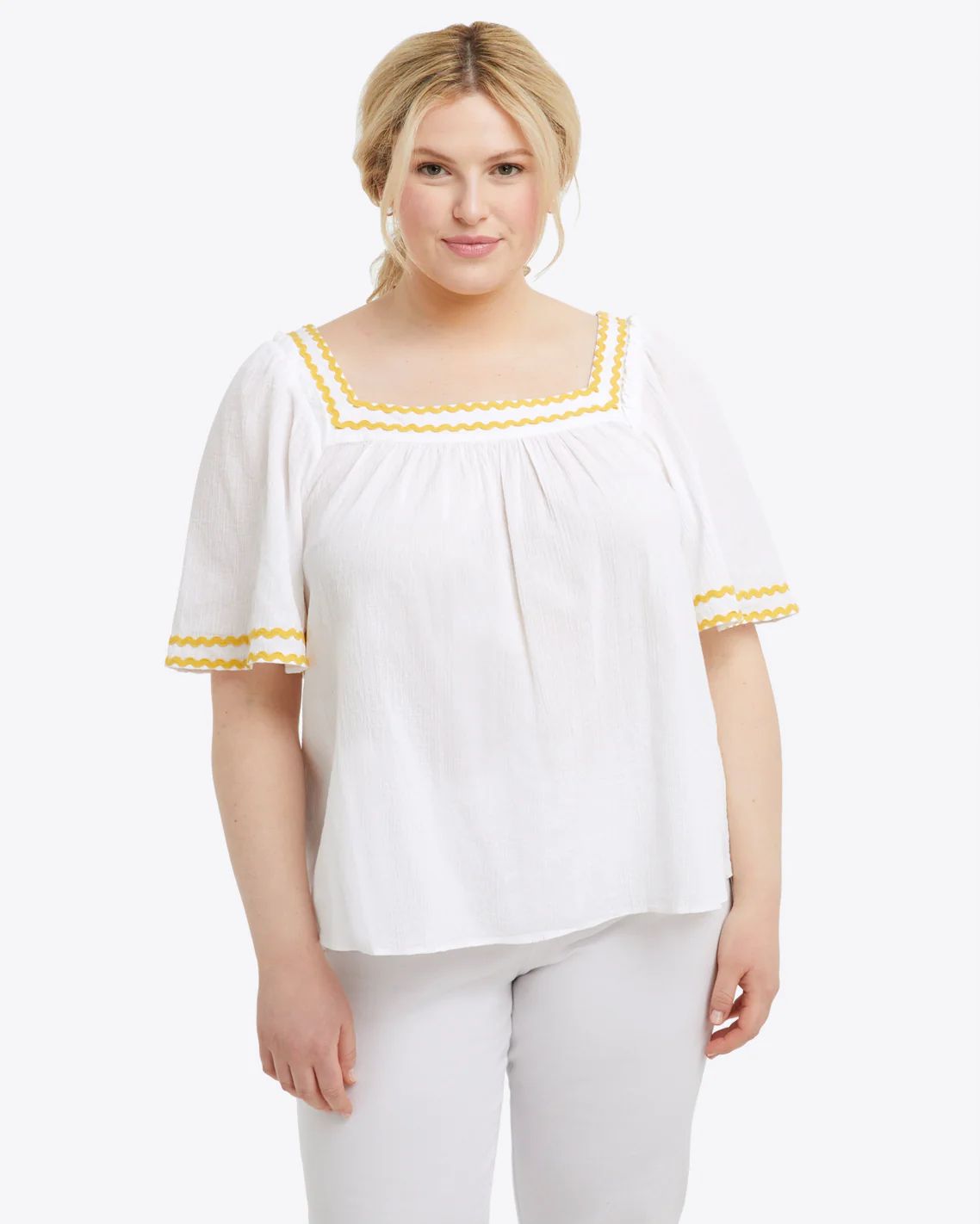 Maren Ric Rac Top | Draper James (US)