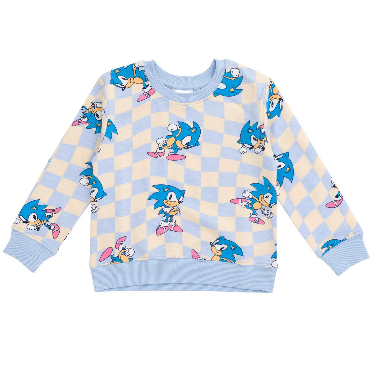 SEGA Sonic the Hedgehog Girls French Terry Sweatshirt Little Kid to Big Kid | Target