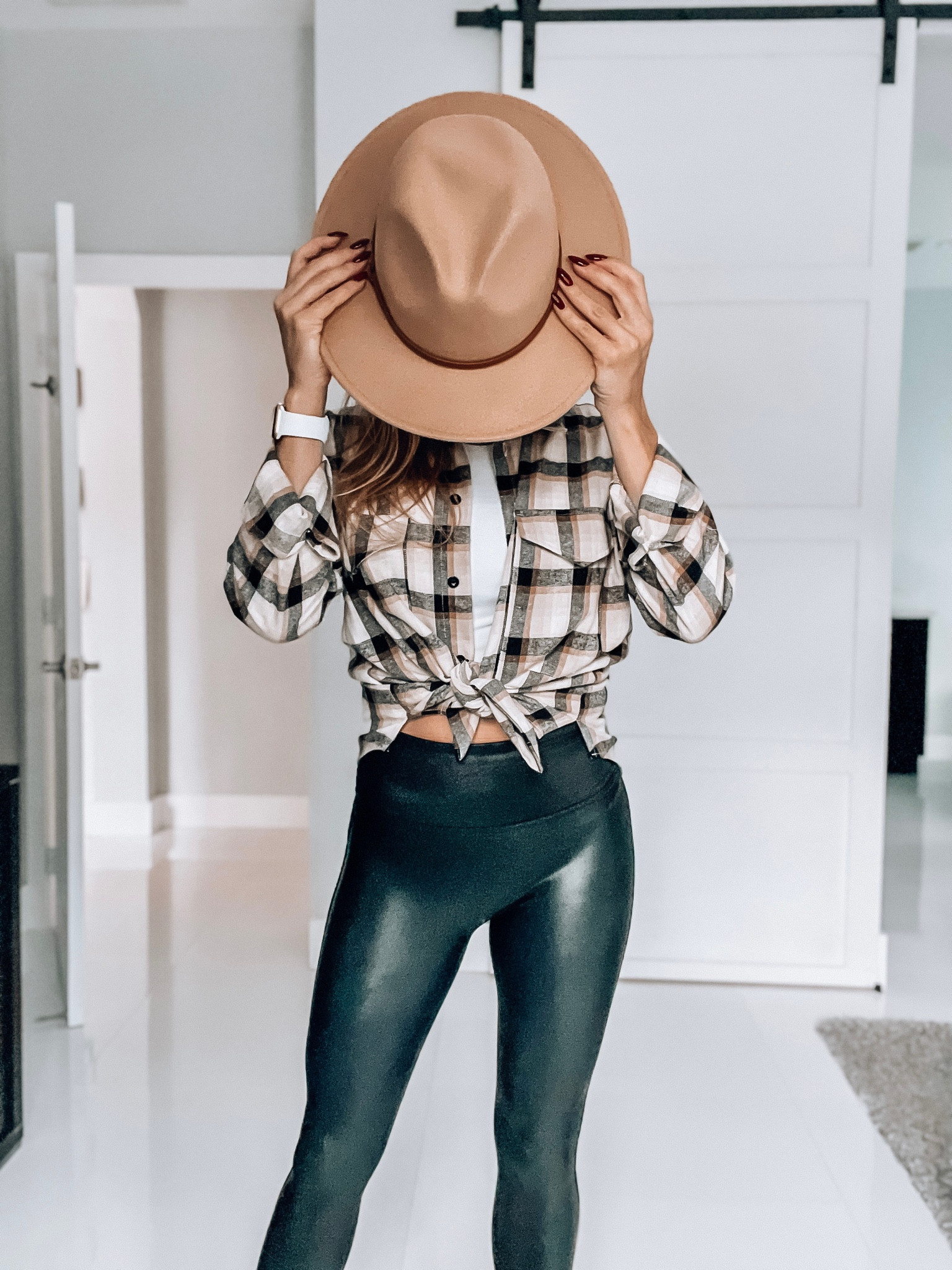 A couple fall favorites! 

Pink lily button down flannel 
Spanx leggings
Reoria crop from amazon 
Booties 

Fall outfits / shackets / fall wardrobe / boots / booties / fall hats / brim / felt / fidora

#LTKSale #LTKunder50 #LTKsalealert