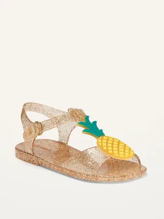 Toddler Girls / ShoesT-Strap Jelly Sandals for Toddler Girls | Old Navy (US)