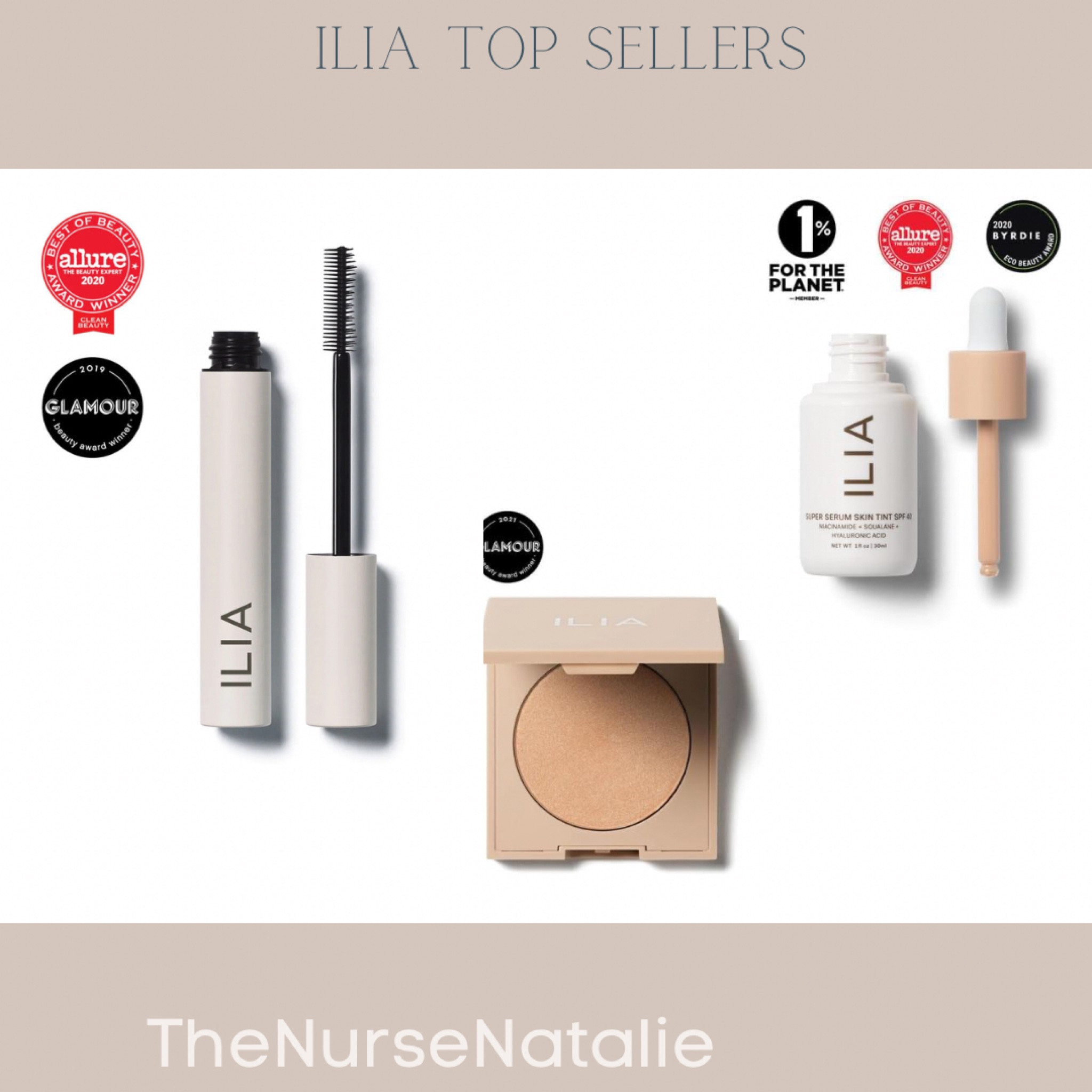 Ilia top sellers 

#LTKFind #LTKstyletip #LTKbeauty