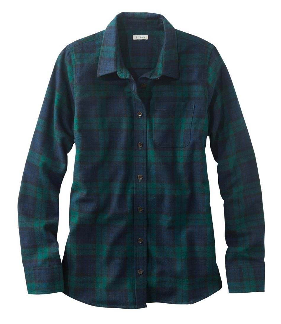 Women's Scotch Plaid Flannel Shirt, Relaxed | L.L. Bean