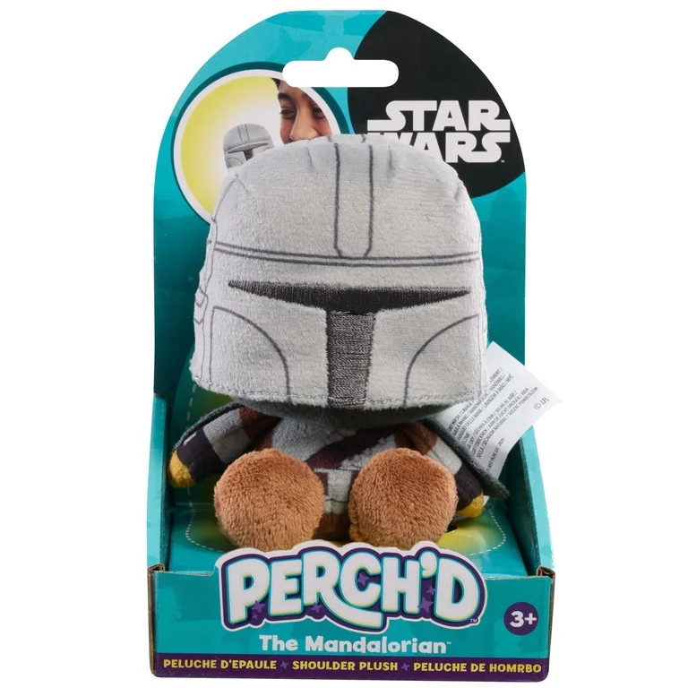 Disney Star Wars Perch'd Mandalorian Plush, Collectible 3.75" Plush, for Boys and Girls Ages 3 an... | Walmart (US)