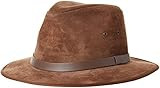 Henschel Genuine Suede Safari with Leather Band, Brown, X-Large | Amazon (US)