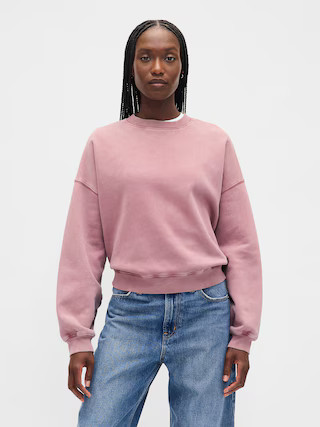 VintageSoft Wedge Crewneck Sweatshirt | Gap (US)