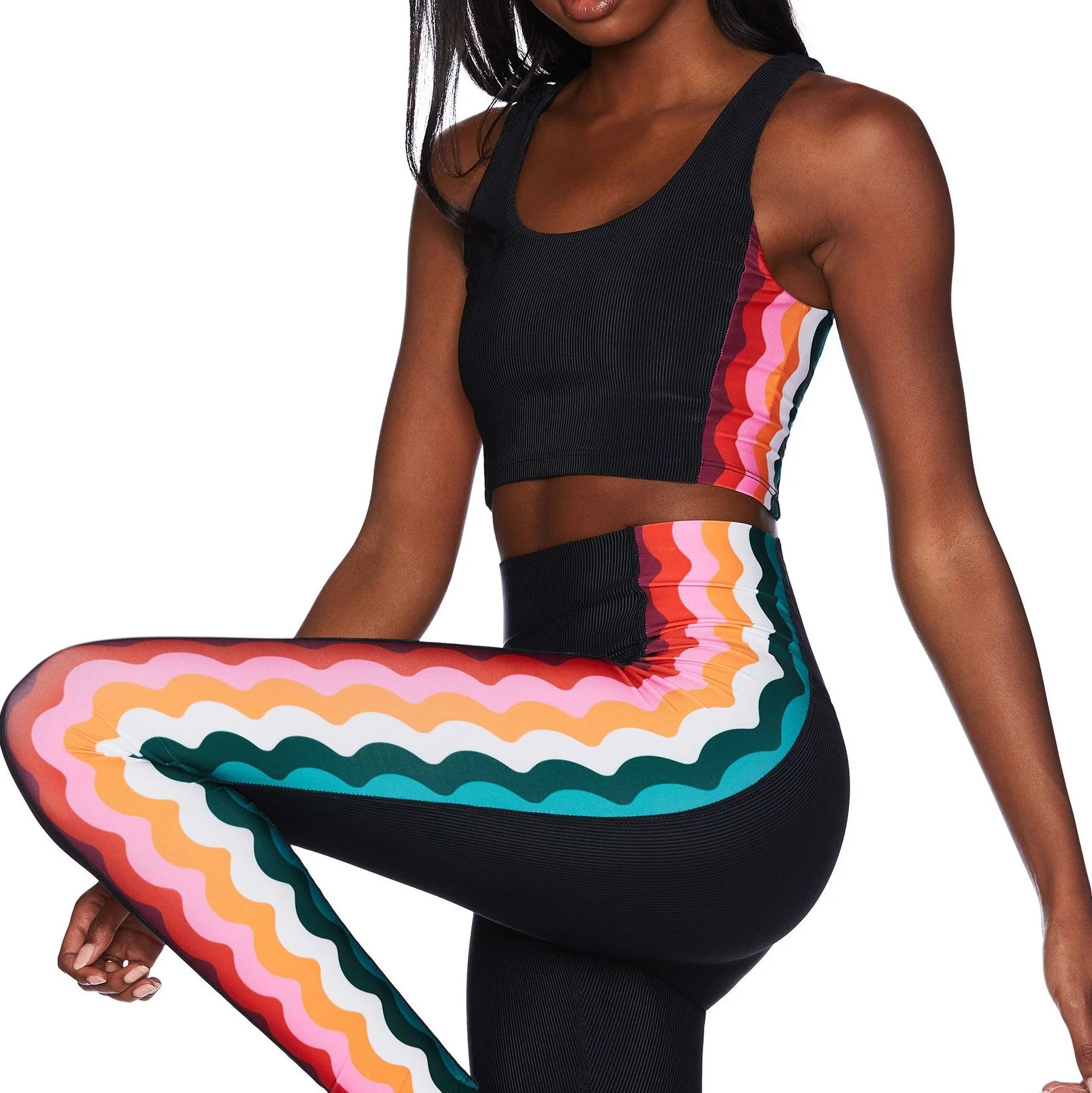 Tessa Top - Tropical Wave | simplyWORKOUT