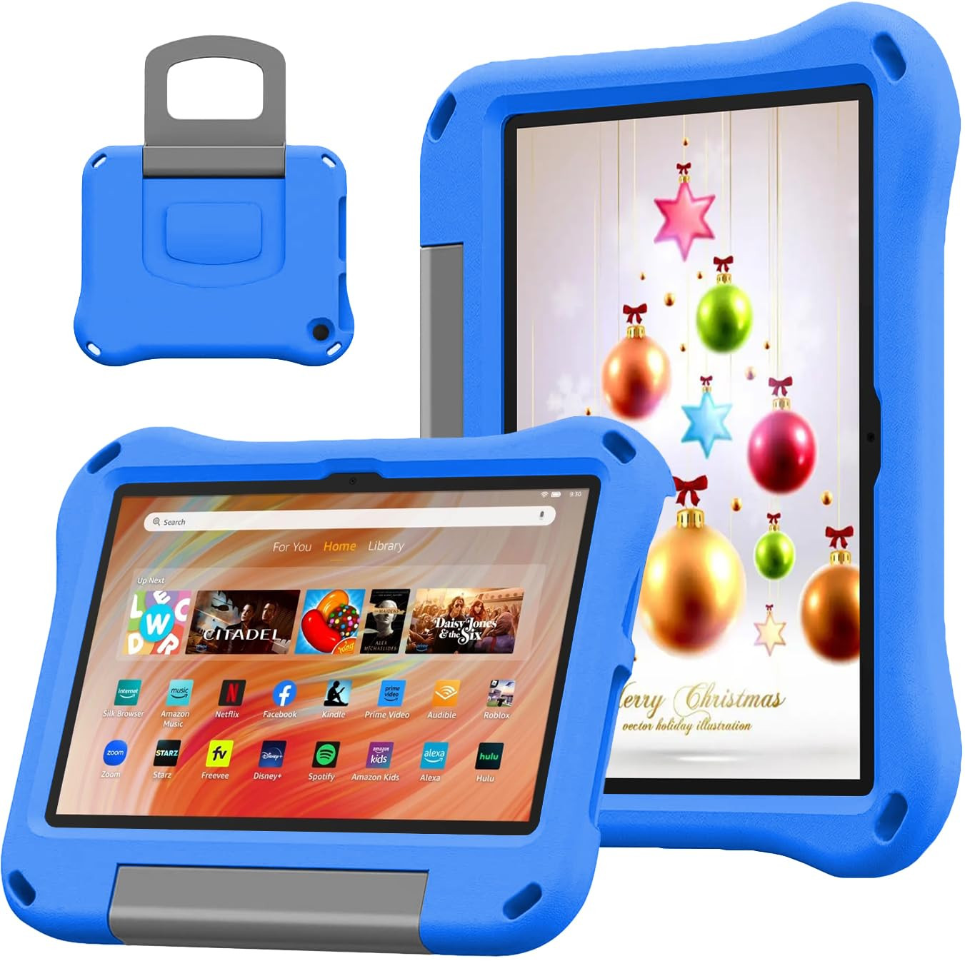 10inch Tablet Case for Kids, Lightweight Shockproof Kid-Proof Cover with Handle Stand.Incompatibl... | Amazon (US)
