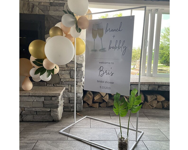 Wedding Sign Stand 5'x3' Welcome Event Party Sign - Etsy | Etsy (US)