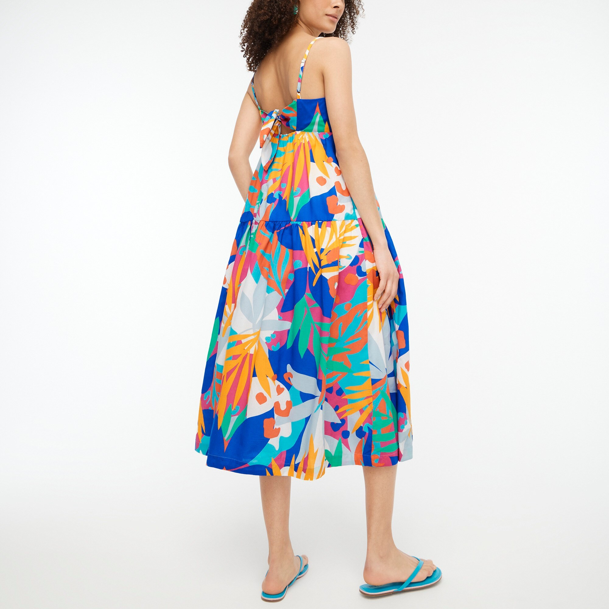 Tie-back maxi dress | J.Crew Factory