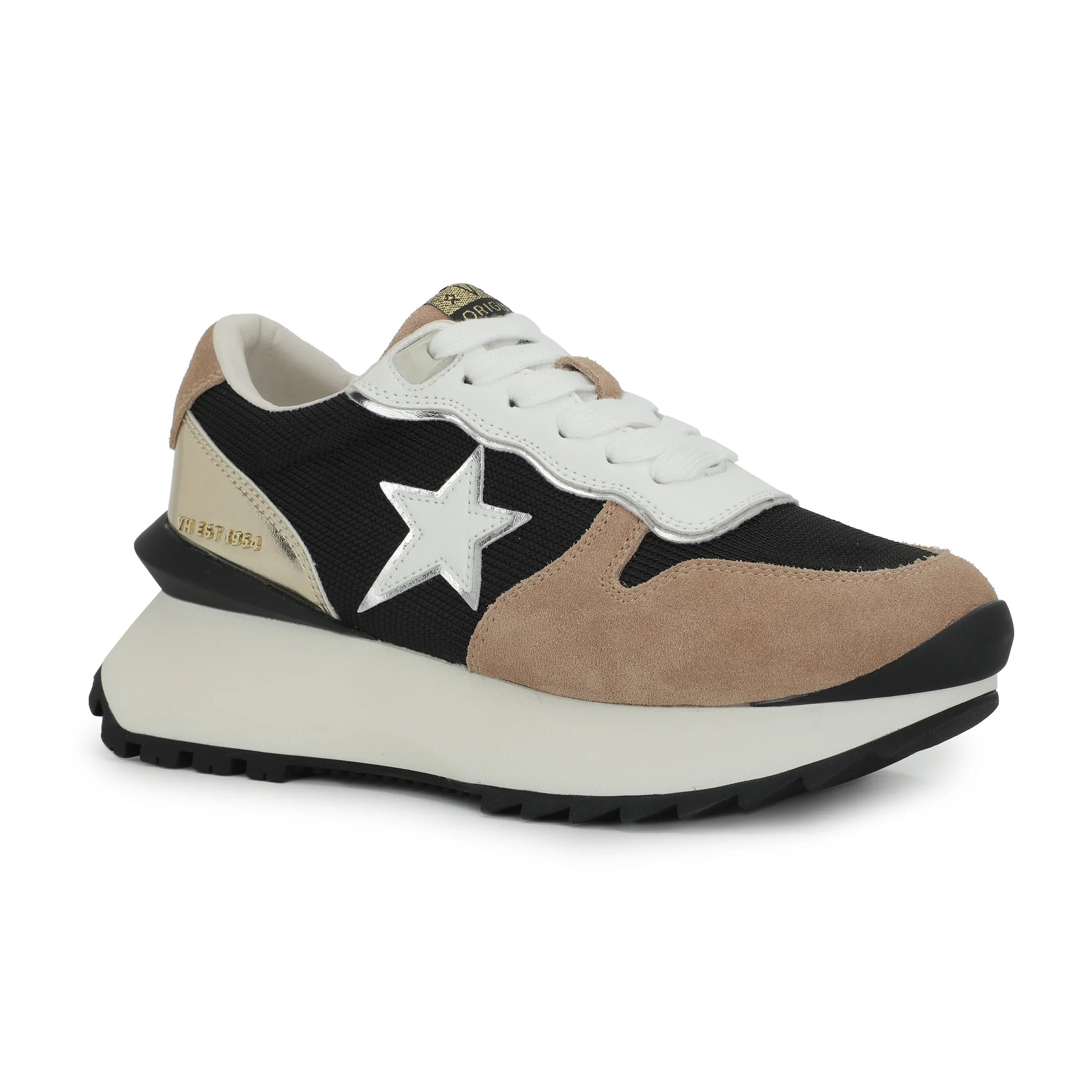 MAJOR - BLACK MESH/ GOLD TAUPE | Vintage Havana