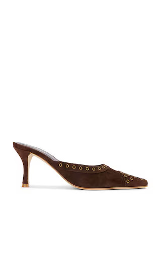 Ivy Mule in Chocolate Brown | Revolve Clothing (Global)