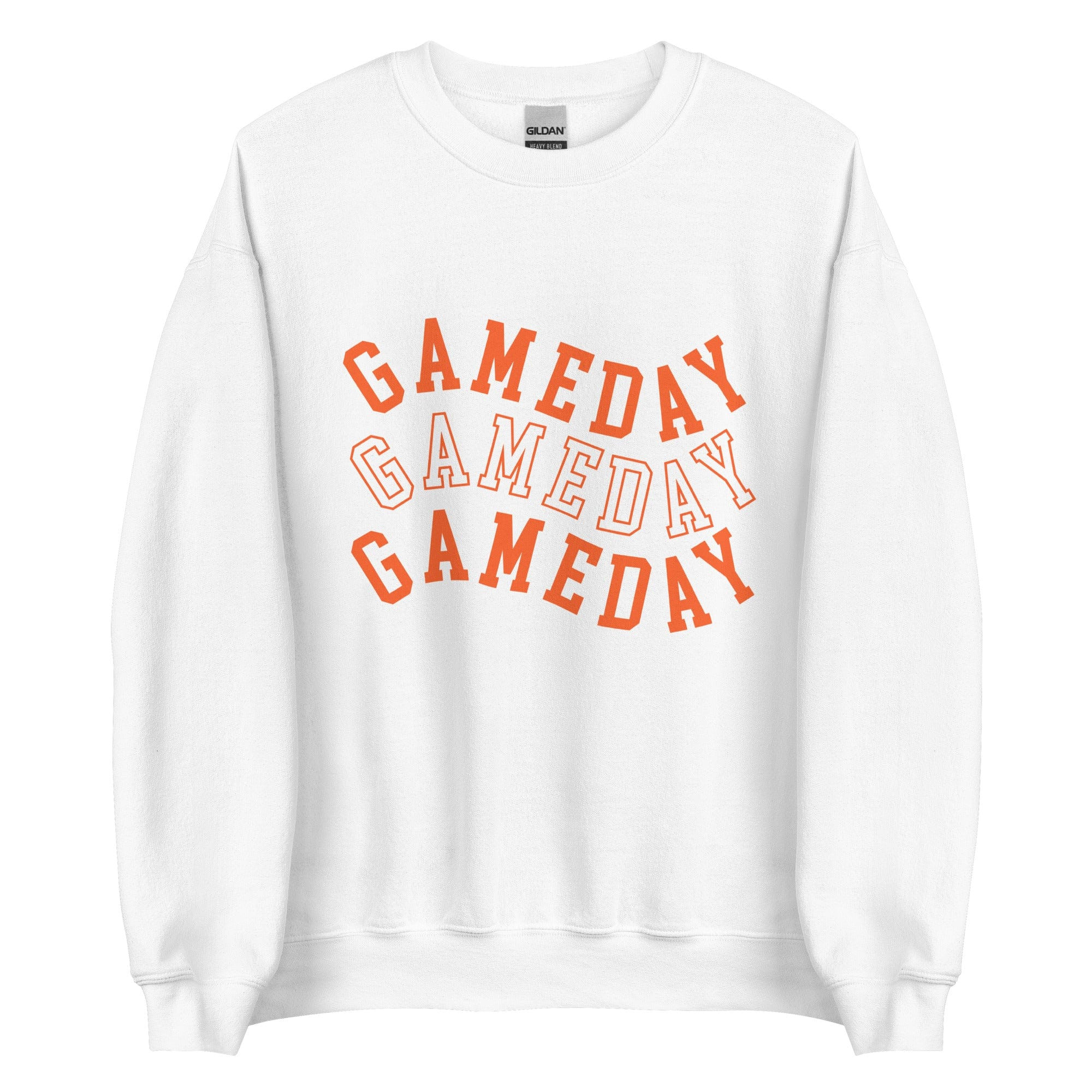 Orange Gameday Best Cozy Sweatshirt | Packed Party