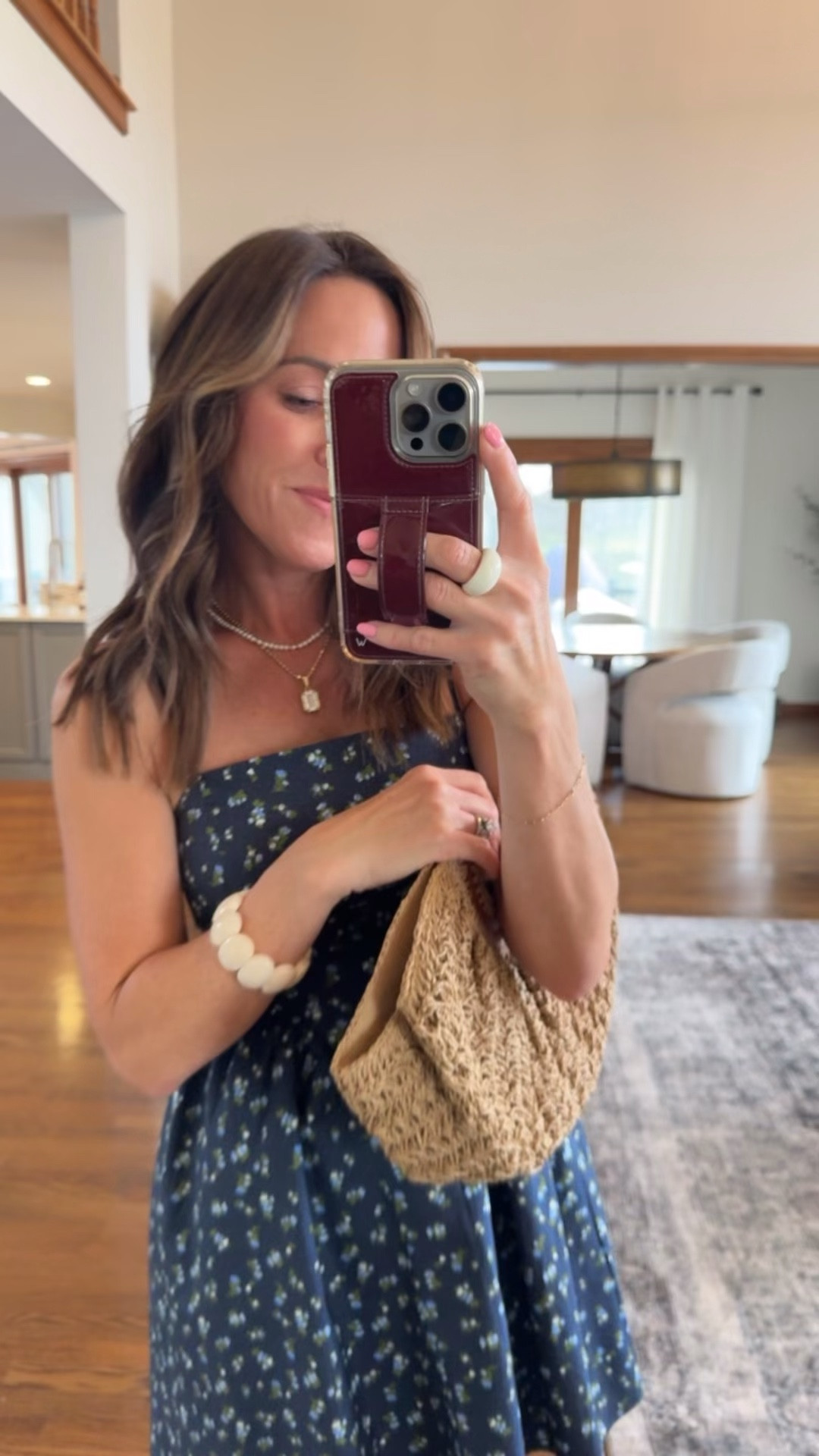 Walmart with the cutest little dress. XS
Poplin. Just $15
Casual day to day or with a heel sandal 

#LTKOver40 #LTKmomlife