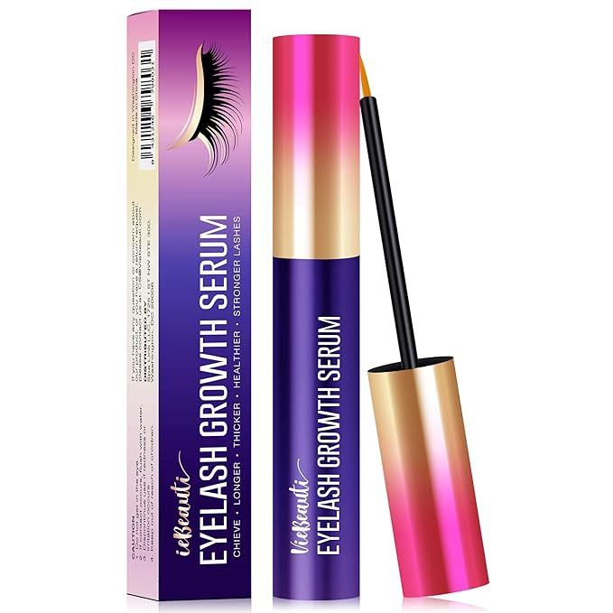 Premium Eyelash Growth Serum and Eyebrow Enhancer by VieBeauti, Lash boost Serum for Longer, Full... | Amazon (US)