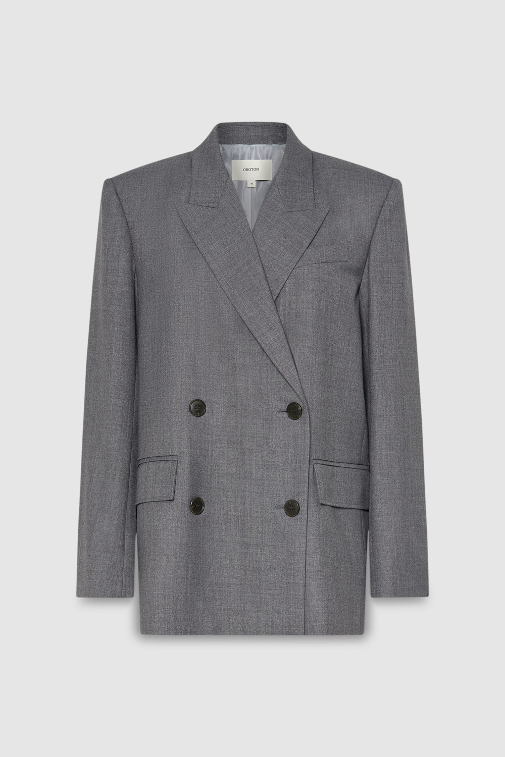 Man Style Blazer Dark Ash | Oroton