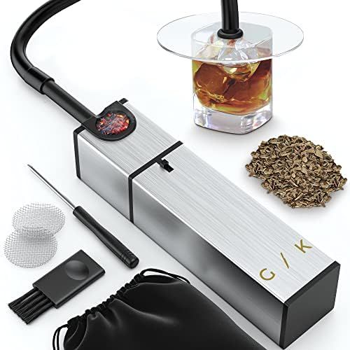 Cocktail Smoker Kit - Drink Smoker | Whiskey Smoker | Smoke Meat, Drink & Food Indoor Infuser Gif... | Amazon (US)