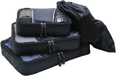 3pc Packing Cubes, Suitcase, Luggage Organizer for Travel & Storage, + Shoe Bag  | eBay | eBay US