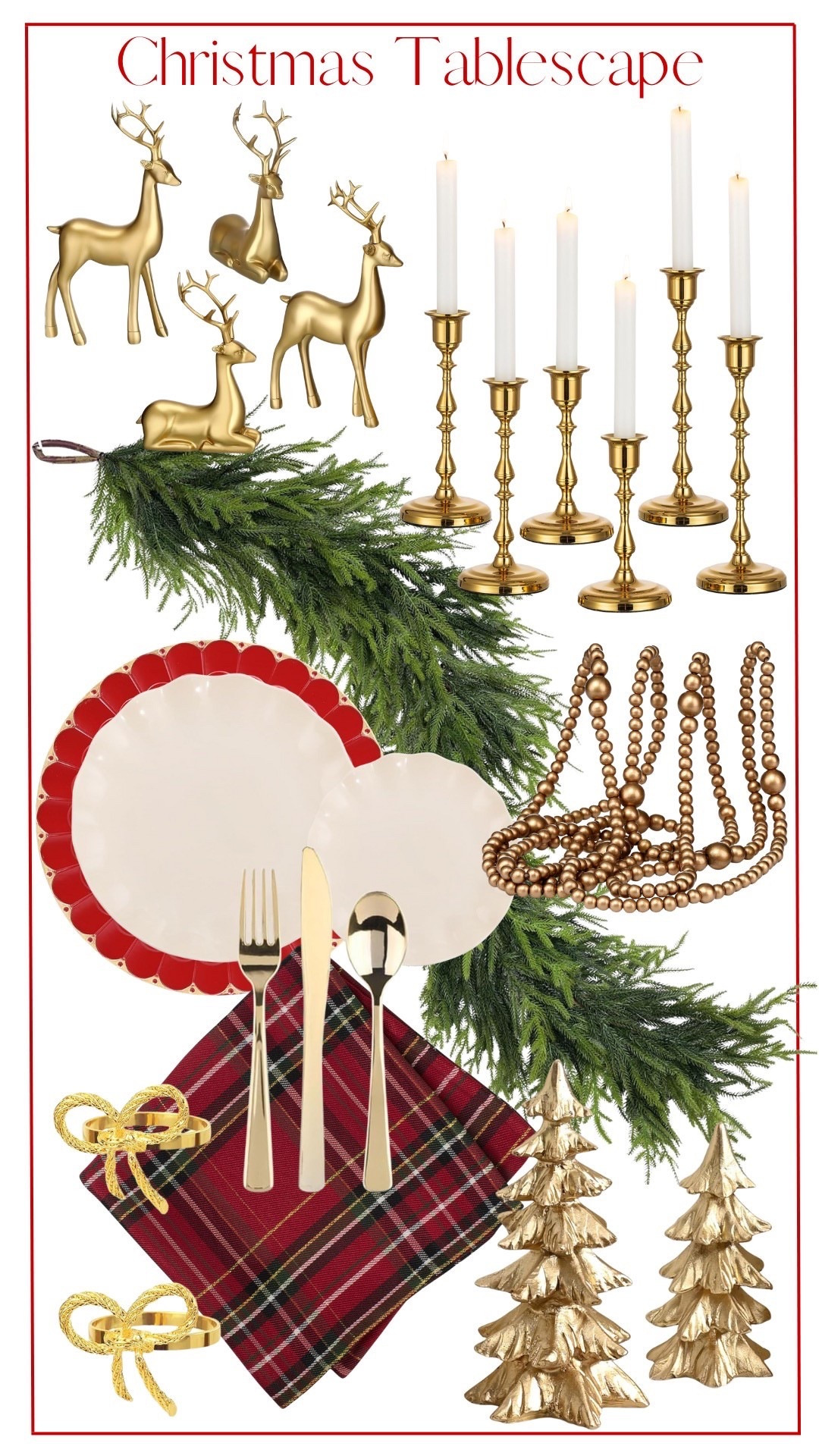 Create a stunning Christmas tablescape with these items from Amazon! 


#LTKHoliday #LTKHome #LTKFindsUnder50