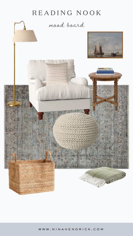 Cozy reading nook mood board! 

#LTKhome