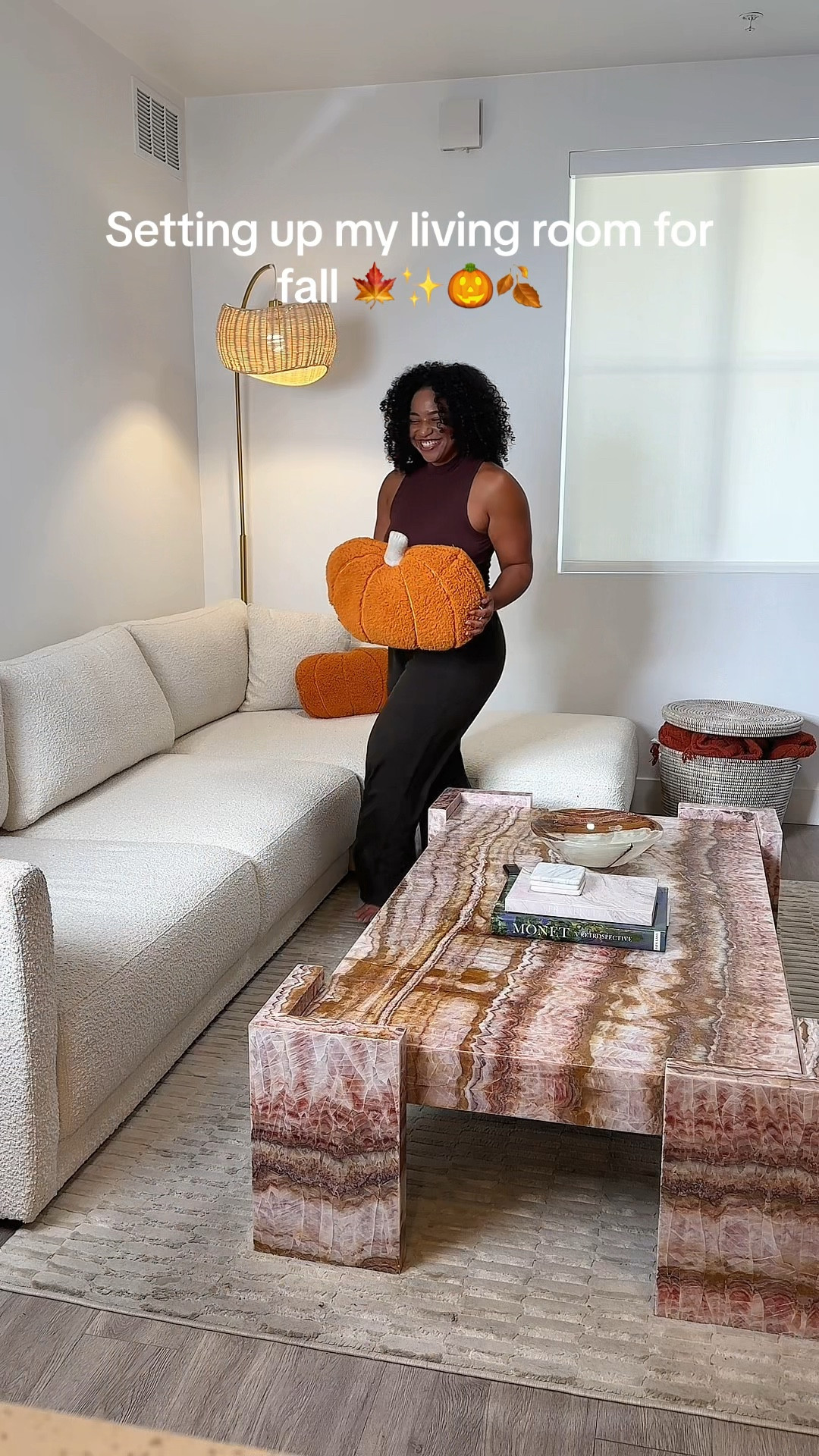 Setting up my living room for fall!! 

fall decor
simple fall decor
marble table 

#LTKSeasonal #LTKHome #LTKVideo