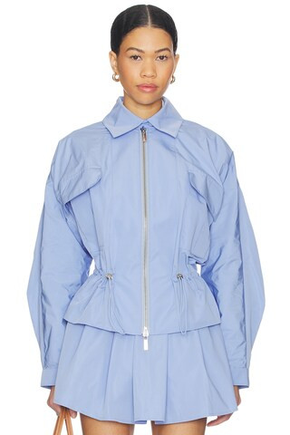 SELMACILEK Storm Blue Jacket in Blue from Revolve.com | Revolve Clothing (Global)