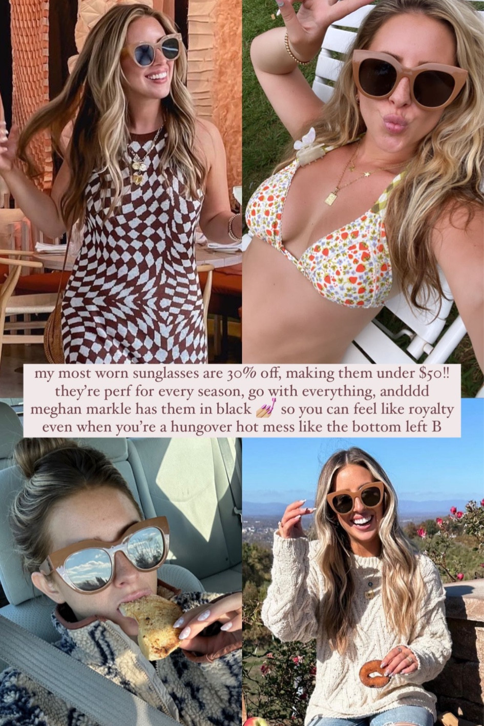 Best sunglasses! Great gift idea for sister, mom, bestie, or yourself 🥰

#LTKHoliday