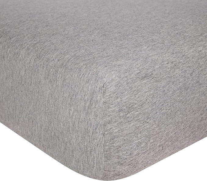 Burt's Bees Baby Essential Organic Cotton Fitted Crib Sheet, Breathable for Boy Girl Standard Cri... | Amazon (US)