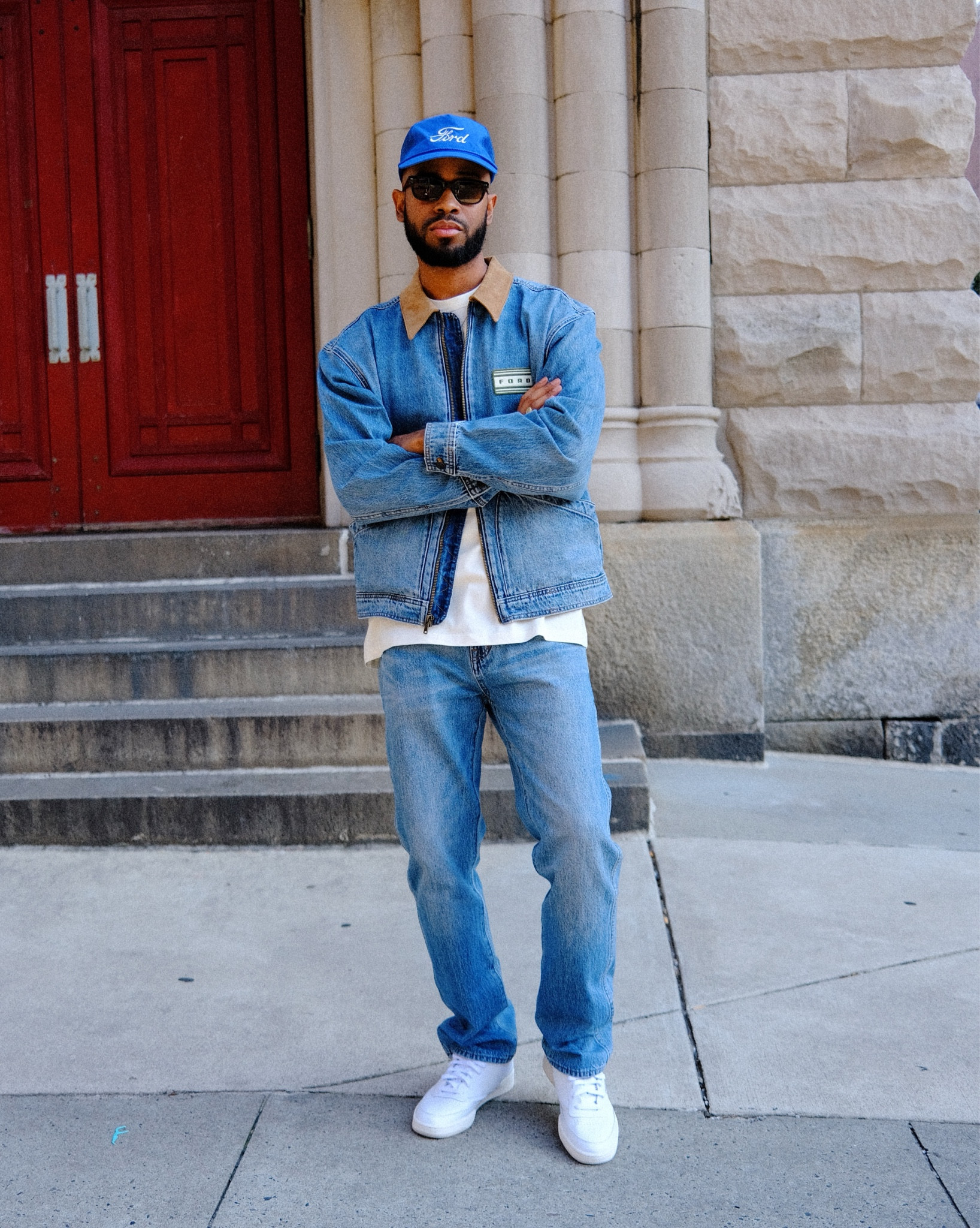 Denim on denim 

#LTKMens #LTKWorkwear #LTKSeasonal