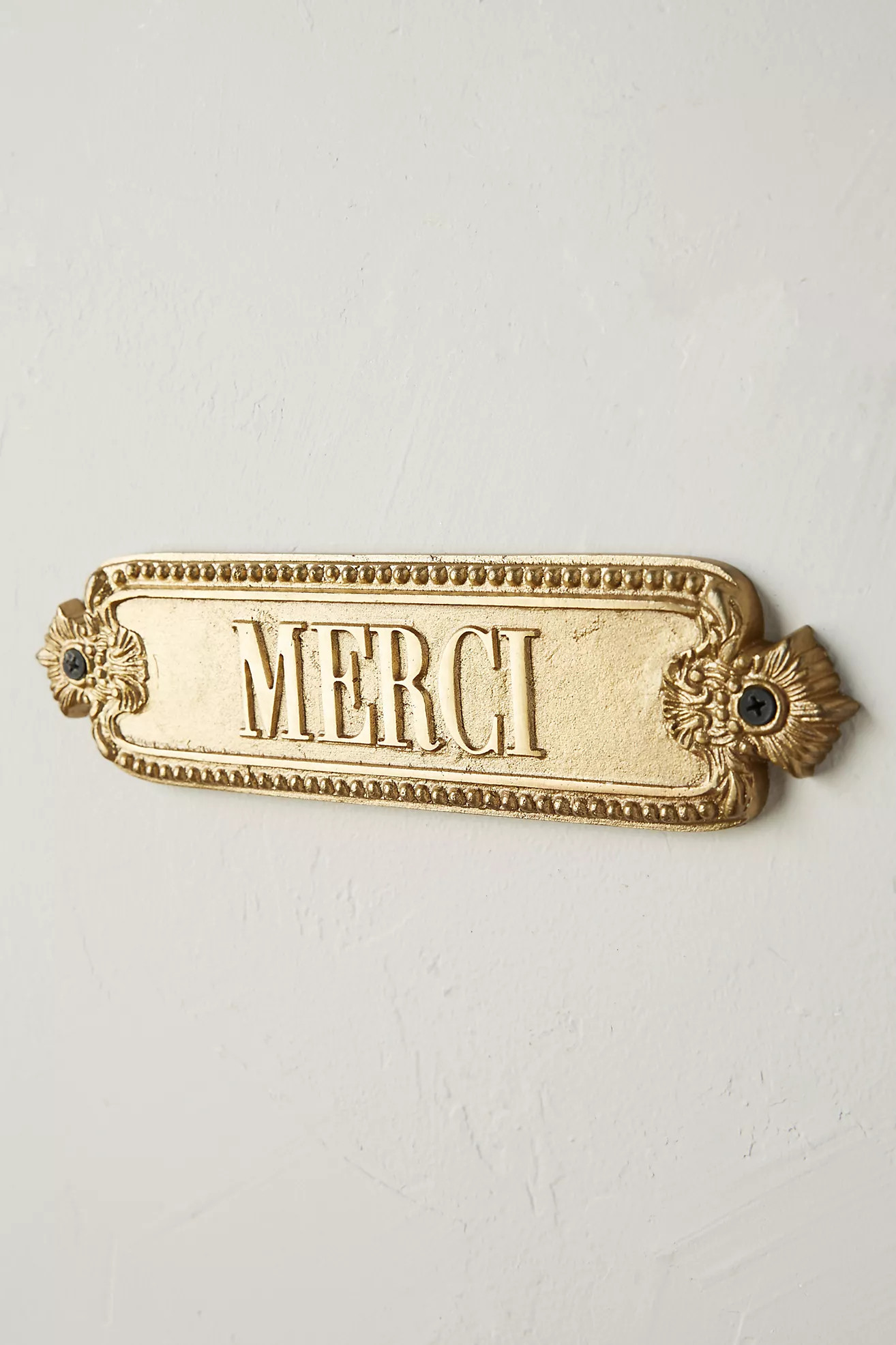 French Cottage Sign | Anthropologie (US)