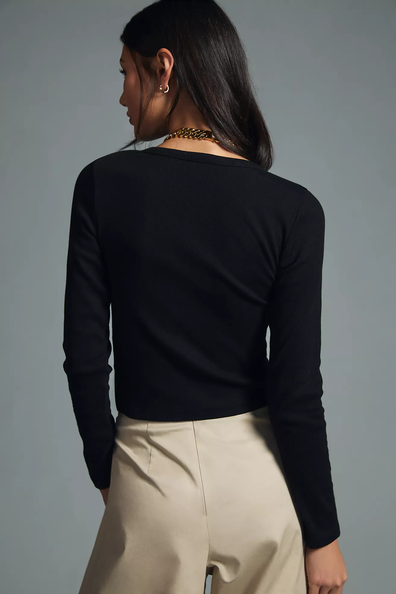 The Blair Baby Tee by Maeve: Long-Sleeve Edition | Anthropologie (US)