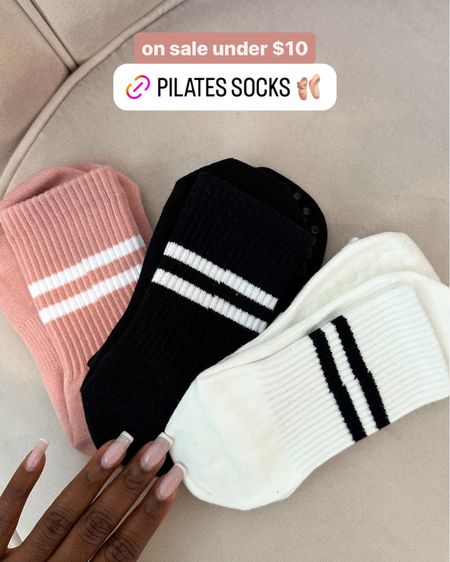 Aesthetic grippy Pilates socks for $10

Pilates socks, Pilates princess, sock pack, tall socks, Amazon finds, Amazon socks, long socks, Whitney wiley, workout outfit, workout fit, Pilates outfit, Pilates set, yoga outfit, yoga look, workout accessories, Pilates accessories 

#LTKfitness #LTKfindsunder50 #LTKsalealert
