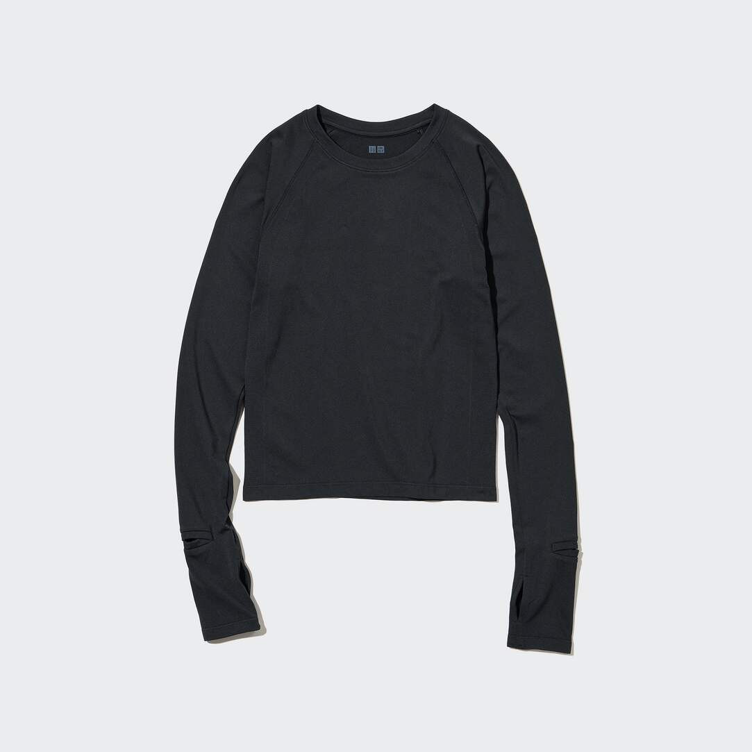AIRism Fitted Long Sleeved Top | UNIQLO (UK)