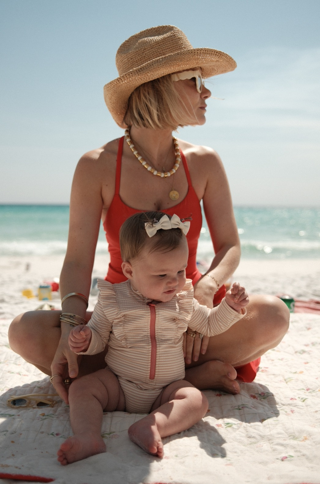 Mom and baby girl beach outfits 

#LTKBaby #LTKmomlife #LTKSwim