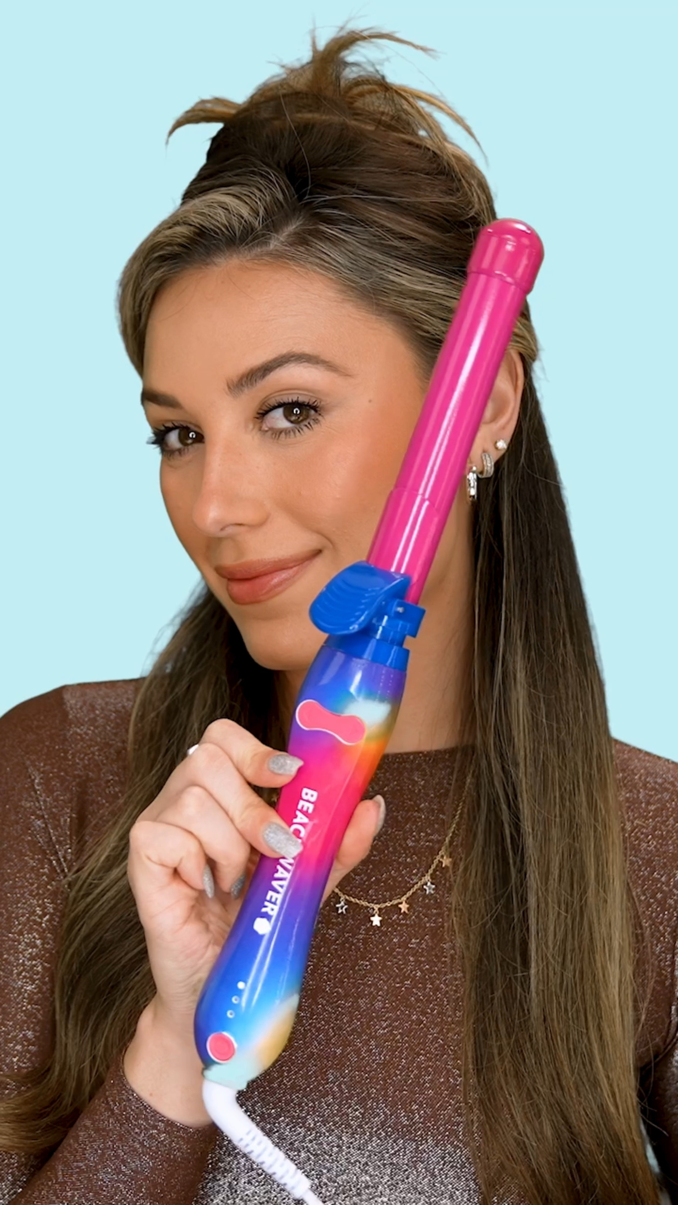 Tie Dye BeachWaver rotating curling iron💖 I love doing beach waves for my everyday hairstyle! This collab with baked by Melissa is so cute. I love the colors and BeachWaver cuts down my hairstyling time to about 8 minutes. Love it! 

Hair tools, curling iron, hairstyling products, haircare 

#LTKbeauty #LTKFind