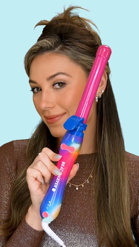 Tie Dye BeachWaver rotating curling iron💖 I love doing beach waves for my everyday hairstyle! This collab with baked by Melissa is so cute. I love the colors and BeachWaver cuts down my hairstyling time to about 8 minutes. Love it! 

Hair tools, curling iron, hairstyling products, haircare 

#LTKbeauty #LTKFind