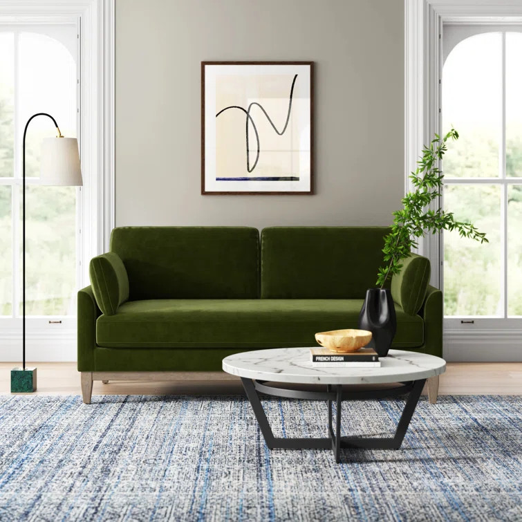 Pera 75.50'' Velvet Sofa | Wayfair North America