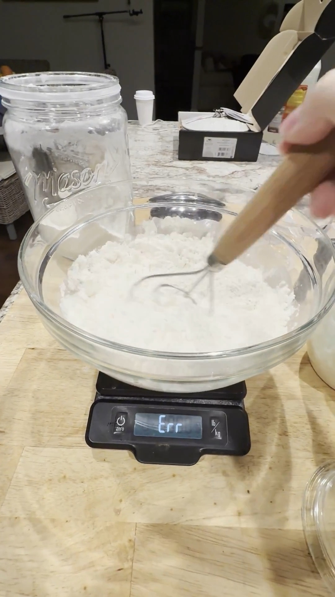 If you’ve ever struggled mixing thick dough, this  Dough Whisk is about to become your new favorite kitchen tool! It cuts right through sourdough, bread dough, and quick mixes with ease, so everything comes together smoothly without overworking the dough.

We love using a dough whisk for sourdough starter, homemade bread, biscuits, and even pancake batter. The simple design blends ingredients quickly and cleans up in seconds, which makes baking feel so much easier.

Save this for later and add a dough whisk to your baking tools for better mixing, less effort, and consistently great dough every time! 

#doughwhisk #sourdoughtools #breadmaking #bakingtools #sourdoughstarter

#LTKHome #LTKfoodie #LTKmomlife